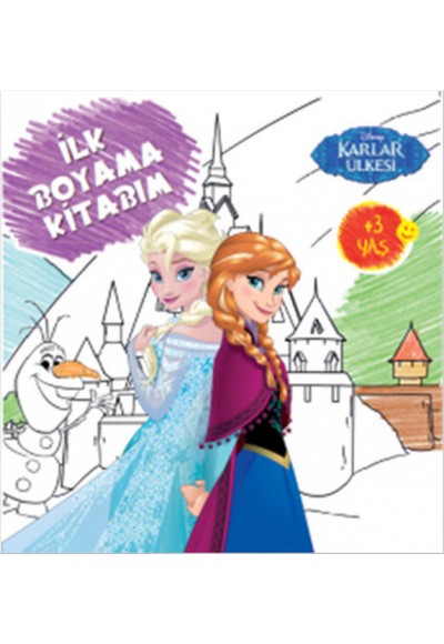 Disney İlk Boyama Kitabım - Karlar Ülkesi