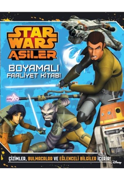 Starwars Asiler Boyamalı Faaliyet Kitabı