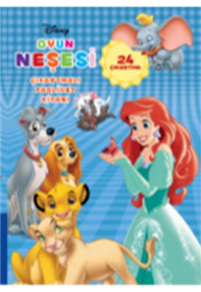 Disney Oyun Neşesi Çıkartmalı Faaliyet Kitabı