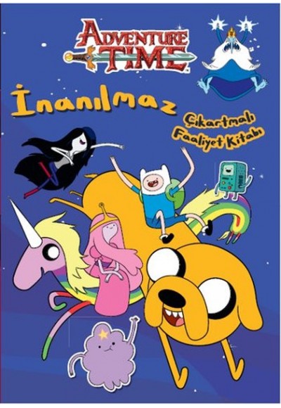 Adventure Time - İnanılmaz Çıkartmalı Faaliyet