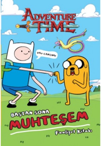 Adventure Time - Baştan Sona Muhteşem Faaliyet Kitabı