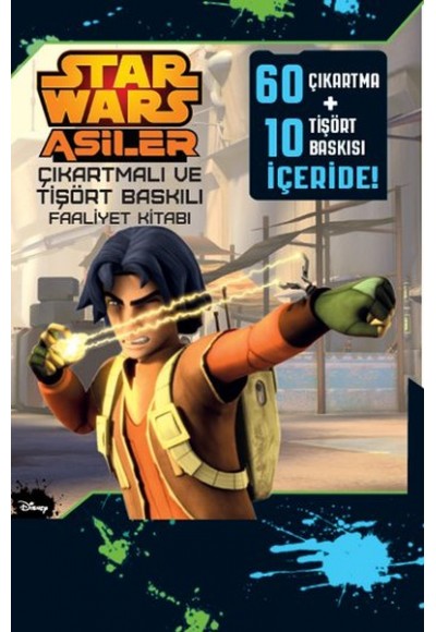 Disney Starwars Asiler- Çıkartmalı Ve Tişört Baskılı Faaliyet Kitabı