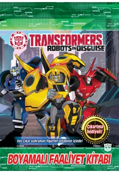 Transformers Boyamalı Faaliyet Kitabı