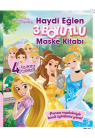 Disney Prenses 3 Boyutlu Maske Kitabı