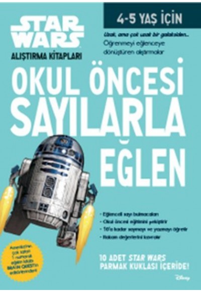 Starwars Alıştırma Kitapları - Okul Öncesi Sayılarla Eğlen