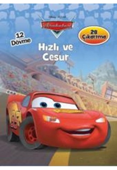Disney Arabalar Hızlı ve Cesur (Dövmeli ve Çıkartmalı)