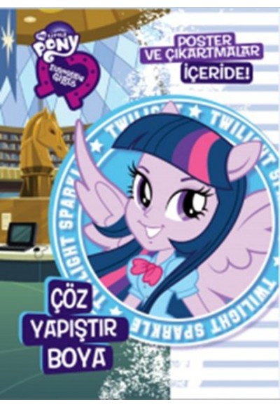 My Little Pony EQ Girls Çöz Yapıştır Boya - 4