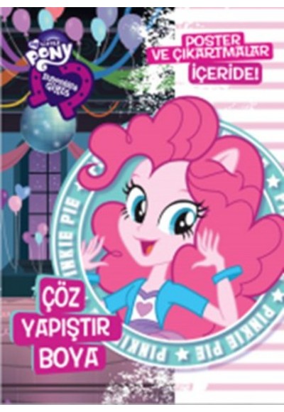 My Little Pony EQ Girls Çöz Yapıştır Boya - 3