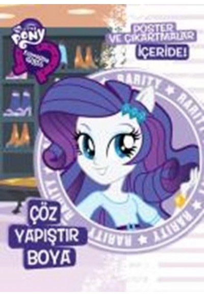 My Little Pony EQ Girls Çöz Yapıştır Boya - 2