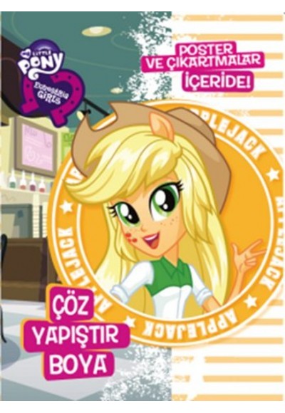 My Little Pony EQ Girls Çöz Yapıştır Boya - 1