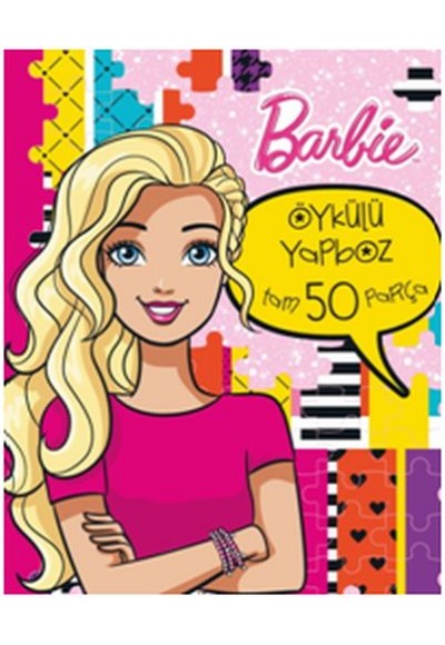 Barbie Öykülü Yapboz Kitabı