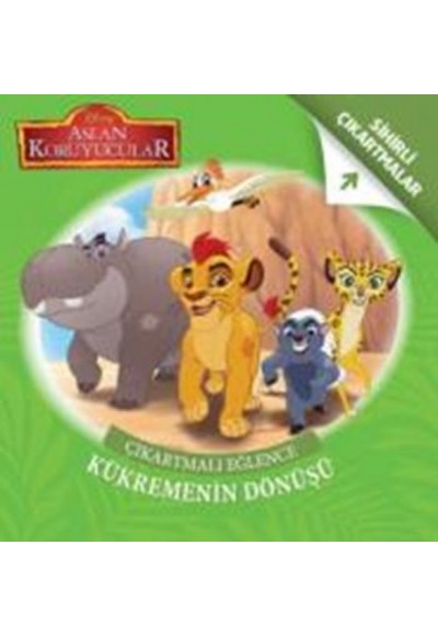 Disney Aslan Koruyucular Çıkartmalı Eğlence Kükremenin Dönüşü