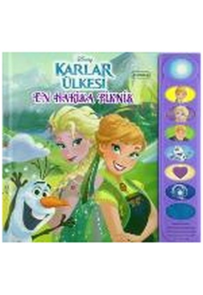 Disney Karlar Ülkesi - En Harika Piknik (8 Düğmeli Sesli Kitap)