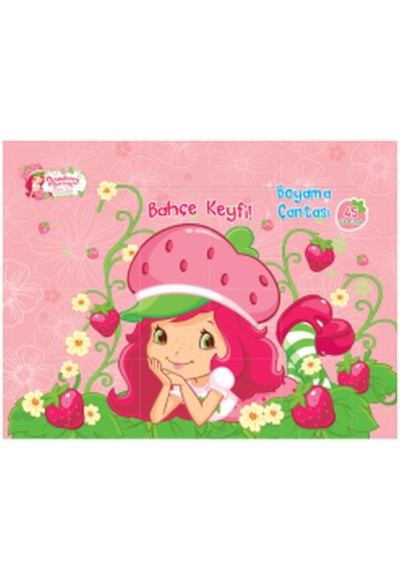 Çilek Kız - Bahçe Keyfi Boyama Çantası