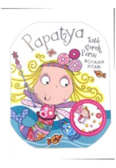 Papatya Tatlı Çörek Rerisi Boyama Kitabı
