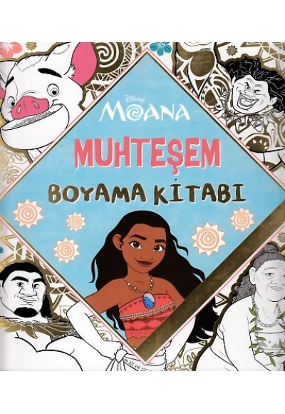 Moana Muhteşem Boyama Defteri