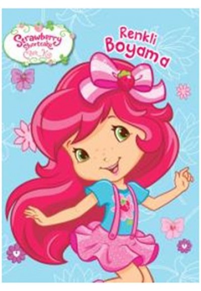 Disney Çilek Kız Renkli Boyama