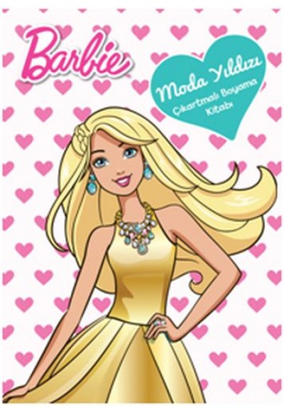 Barbie Moda Yıldızı - Çıkartmalı Boyama Kitabı