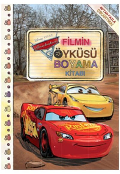 Arabalar 3 - Filmin Öyküsü Boyama Kitabı