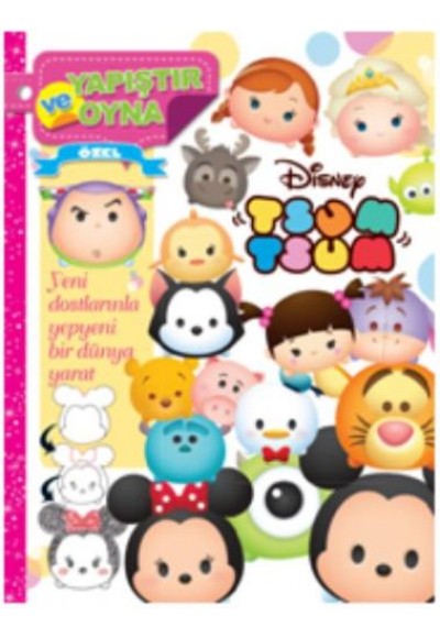 Tsum Tsum Yapıştır ve Oyna
