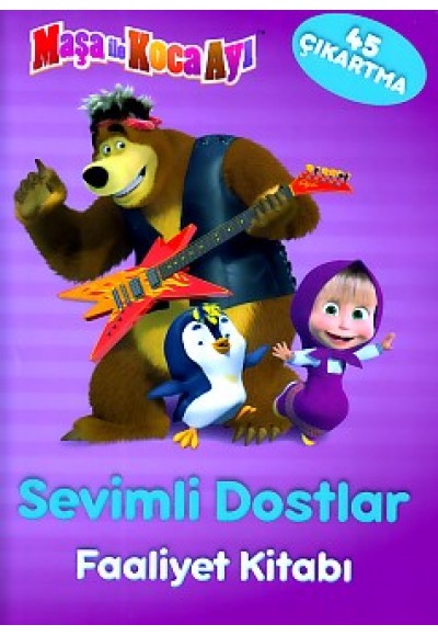 Maşa ile Koca Ayı Sevimli Dostlar Faaliyet Kitabı