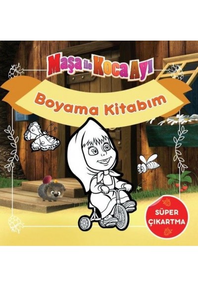 Maşa ile Koca Ayı Boyama Kitabım
