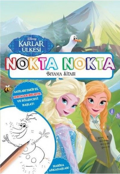 Karlar Ülkesi - Nokta Nokta Boyama Kitabı