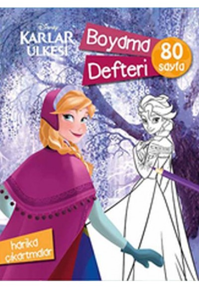 Karlar Ülkesi Boyama Defteri