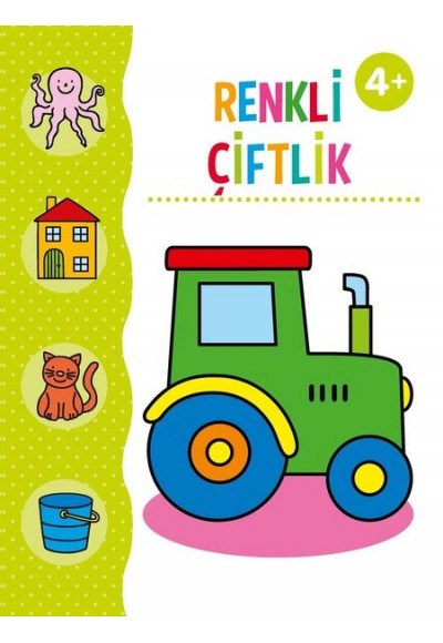 Renkli Çiftlik Boyama Kitabı