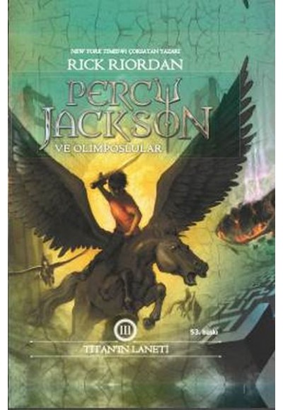 Titan'ın Laneti  Percy Jackson ve Olimposlular 3 (HC)