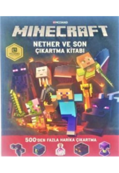 Minecraft - Nether ve Son Çıkartma  Kitabı
