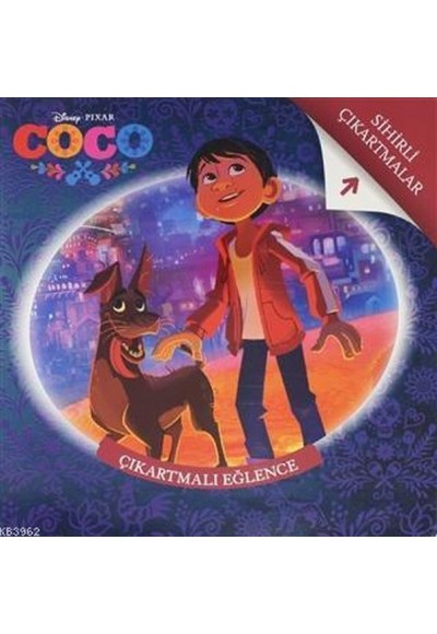 Disney Coco Çıkartmalı Eğlence