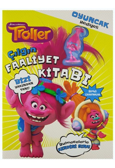 Troller Çılgın Faaliyet Kitabı Oyuncak Kitabı