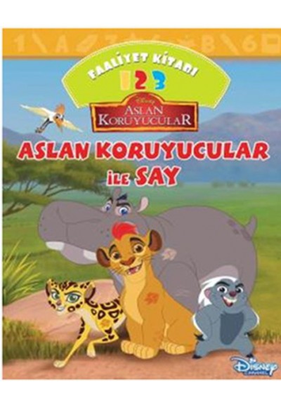 Disney Aslan Koruyucular İle Say Faaliyet Kitabı