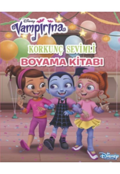 Disney Vampirina Korkunç Sevimli Boyama Kitabı