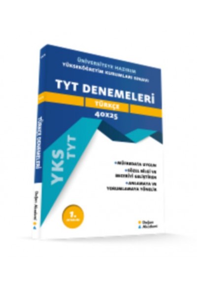 Doğan Akademi TYT Türkçe Denemeleri