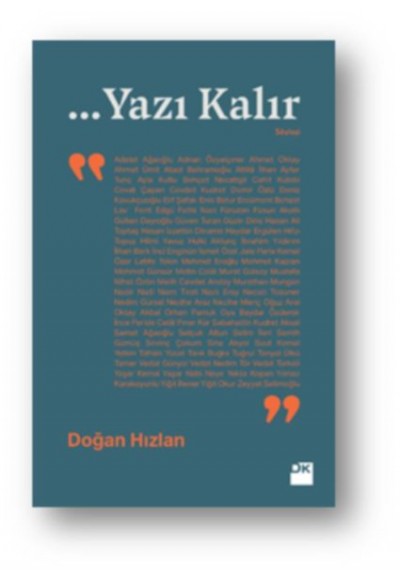 ...Yazı Kalır