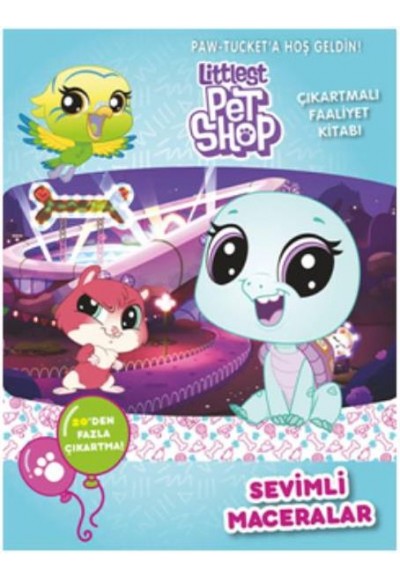 Little Pet Shop Sevimli Maceralar Çıkartmalı Faaliyet