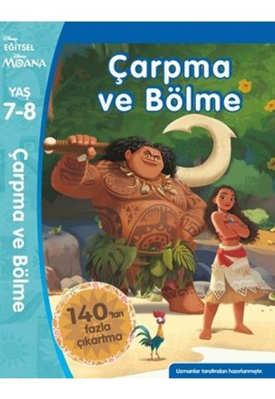Disney Eğitsel Moana-Çarpma ve Bölme 7-8 yaş