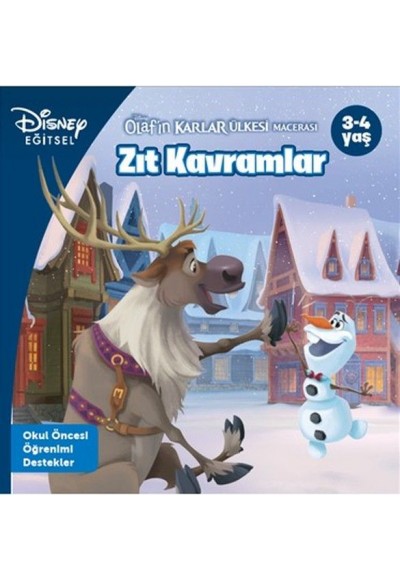 Disney Eğitsel-Olafın Karlar Ülkesi Macerası Zıt Kavramlar