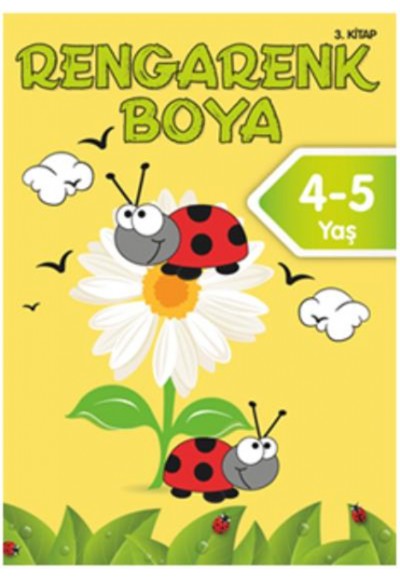 Rengarenk Boya 4-5 Yaş 3. Kitap