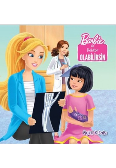 Barbie ile Doktor Olabilirsin-Öykü Kitabı