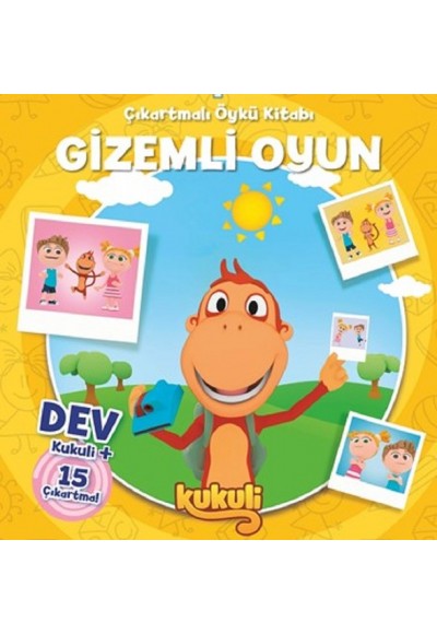 Kukuli-Gizemli Oyun-Çıkartmalı Öykü Kitabı