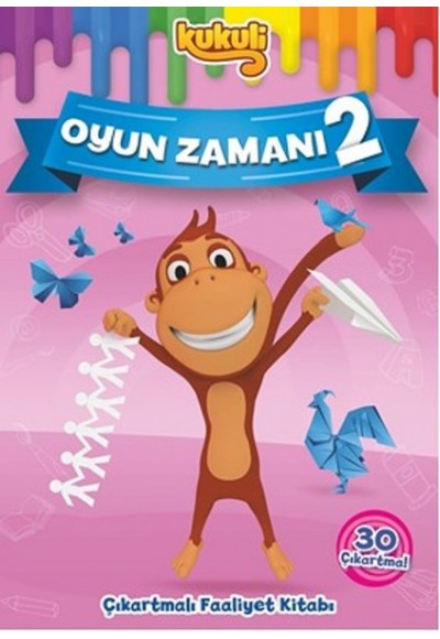 Kukuli-Oyun Zamanı 2-Çıkartmalı Faaliyet