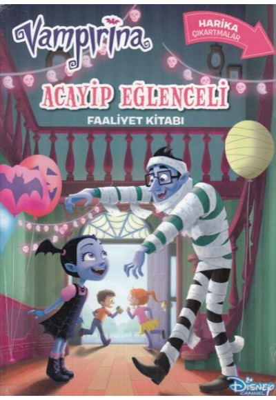 Disney Vampirina Acayip Eğlenceli Faaliyet Kitabı