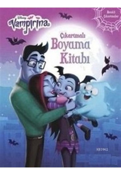 Vampirina Çıkartmalı Boyama Kitabım - Kampanyalı