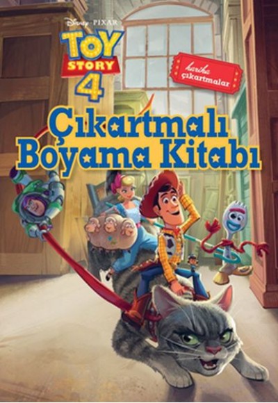 Disney Toy Story Çıkartmalı - Boyama Kitabı