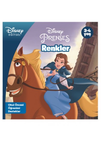 Disney Eğitsel Prenses Renkler