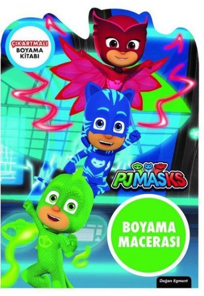 Pjmasks Özel Kesimli Boyama Macerası