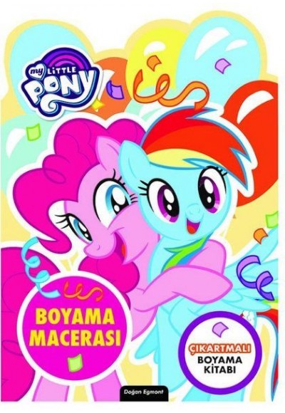 My Little Ponny Özel Kesimli Boyama Macerası